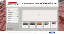 Desktop Screenshot of machynka.cz