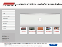 Tablet Screenshot of machynka.cz